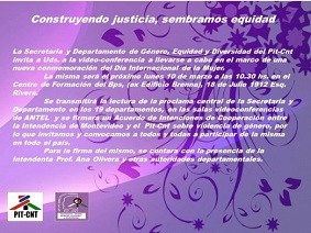 Construyendo justicia, sembramos equidad