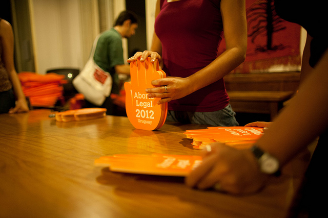 Montevideo se vistió de naranja