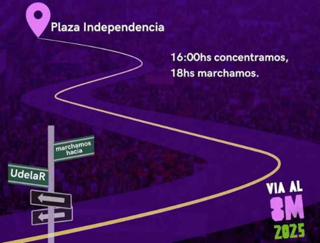 Proclama 8M 2025 – FRENTE AL AVANCE FASCISTA, LUCHA FEMINISTA